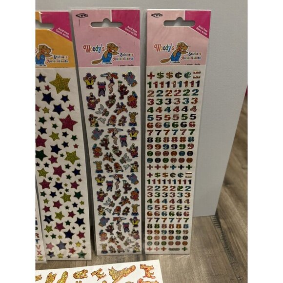 Woody's Stickers Lot 5 Sealed, 1 Open - Picture 3 of 9